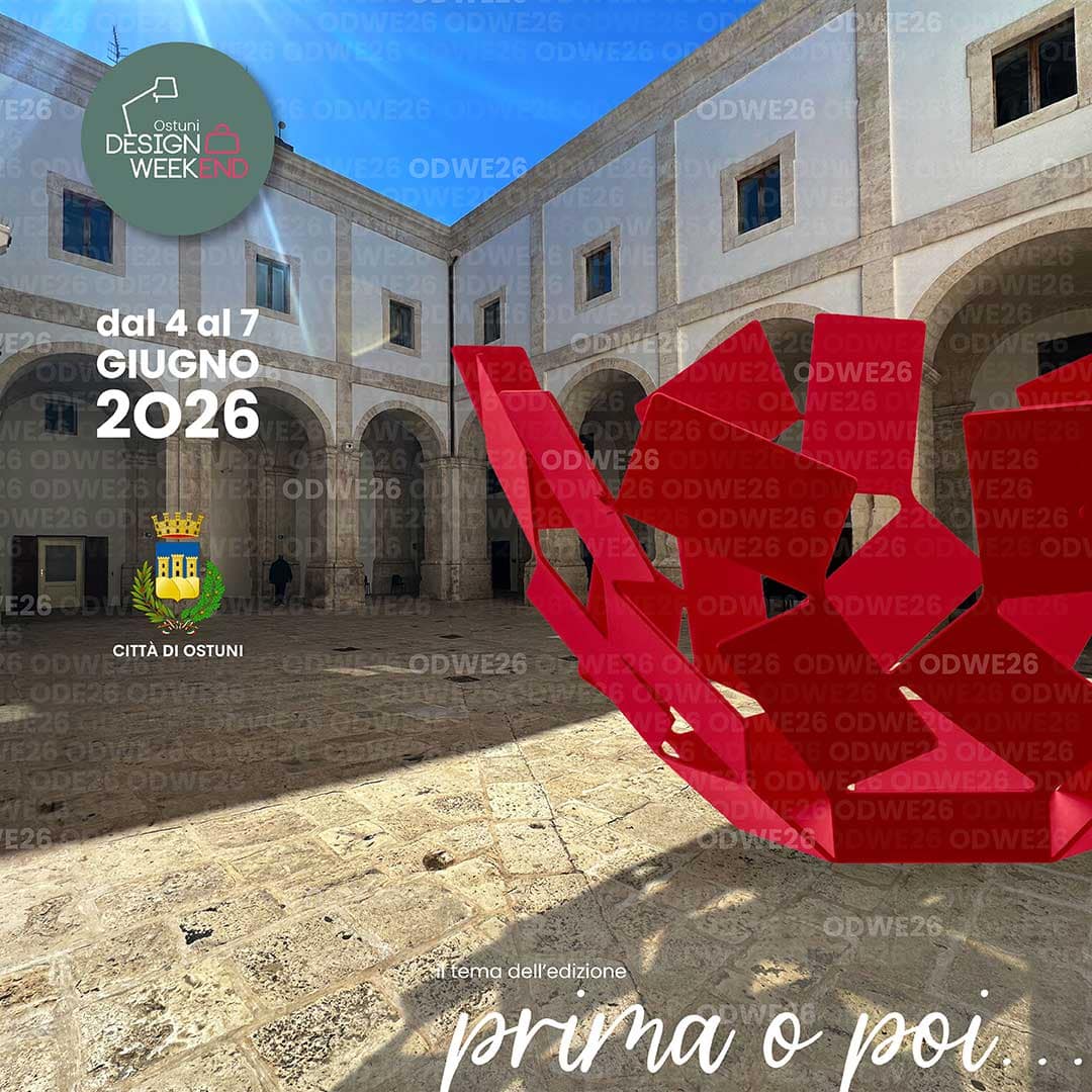 ARD EVENT COVER Ostuni design week-end 2026